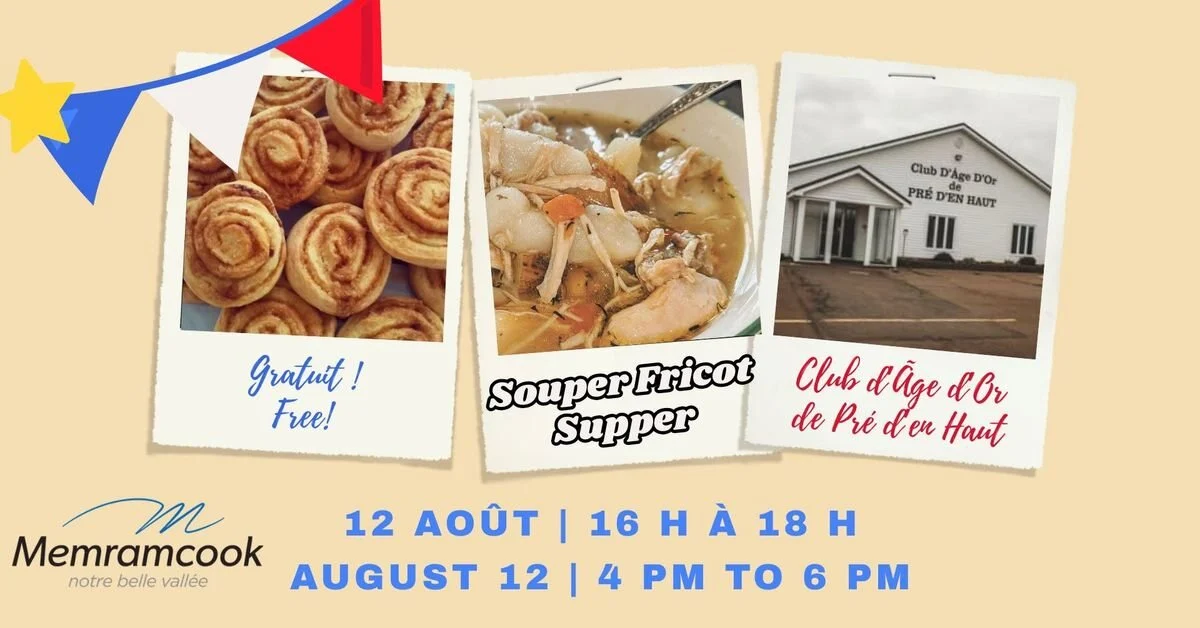 Souper Fricot gratuit - Free Fricot Supper