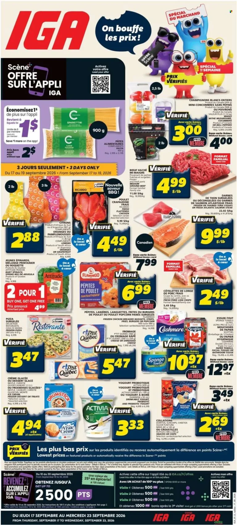 Flyers 8 IGA Cooperative Limited Shediac flyer for Shediac