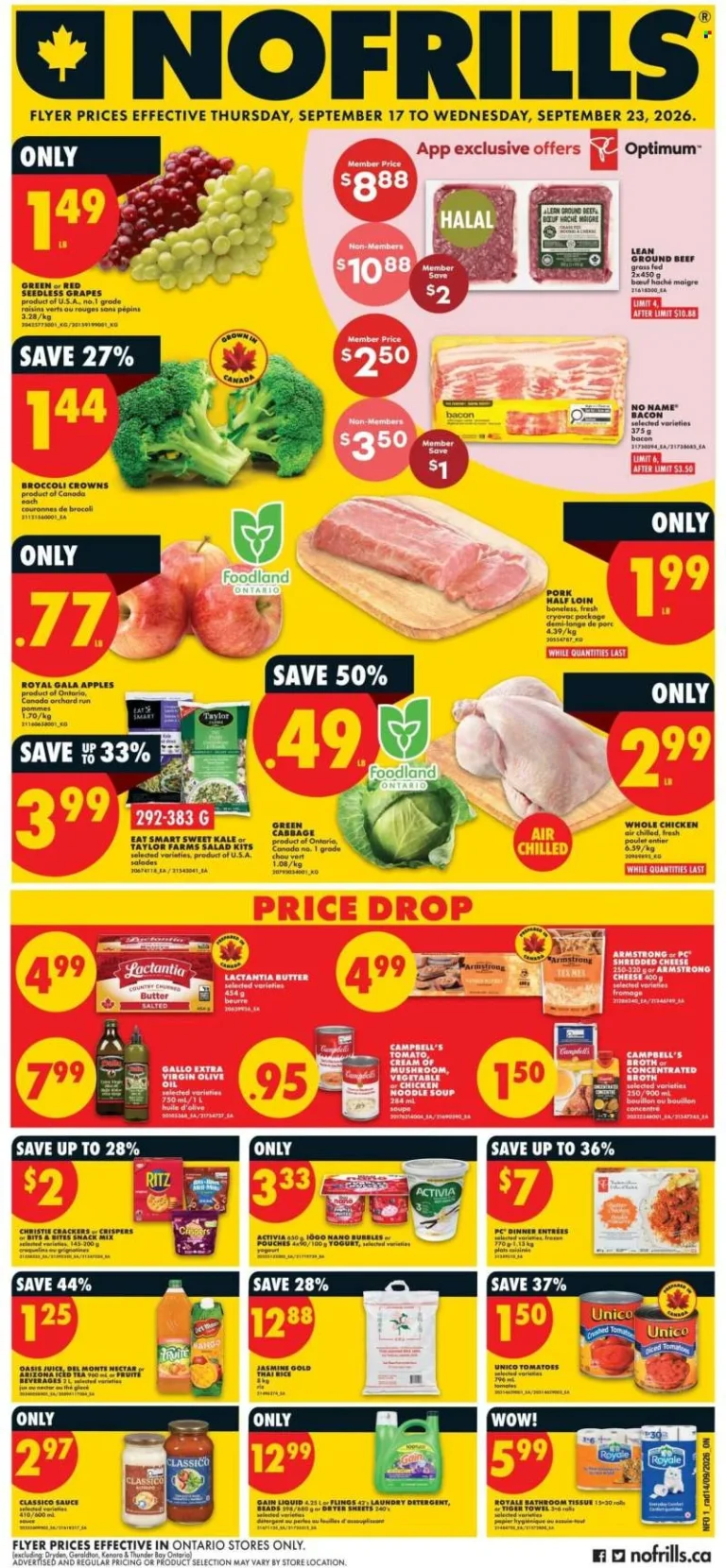 Flyers 9 Shaun & Felicia's No Frills — Shediac flyer for Shediac