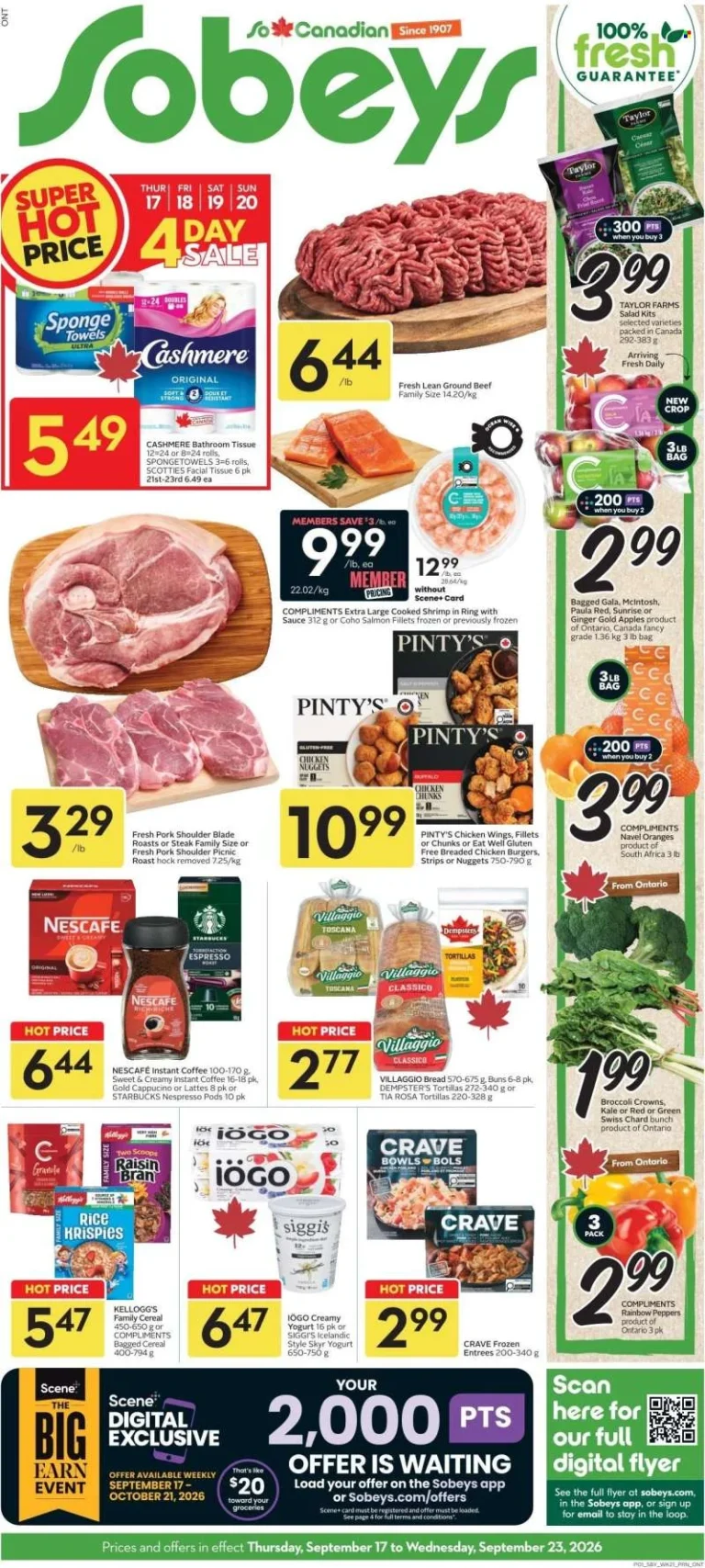 Flyers 10 Sobeys — Amherst flyer for Amherst